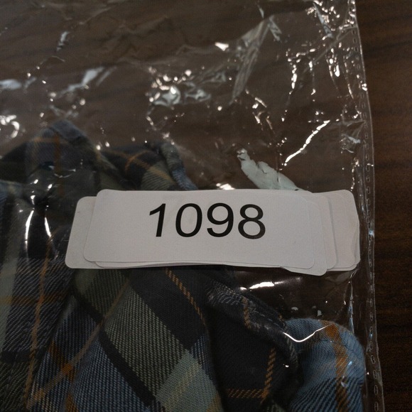 L.L. Bean Flannel Shirt Womens Small Blue Plaid - Picture 14 of 14